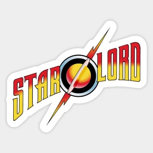 STAR-LORD: Guardian of the Galaxy! (black outline) Sticker